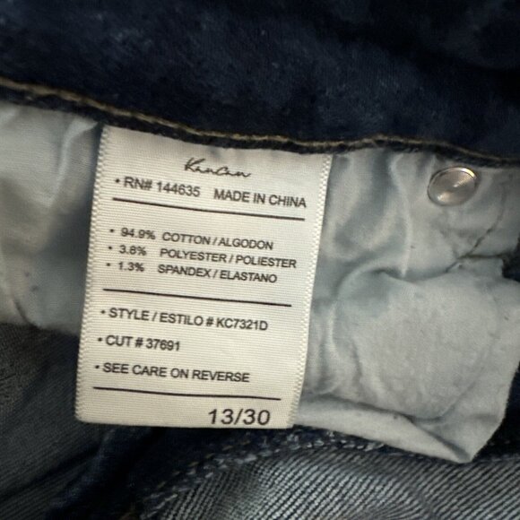 KanCan Mid Rise Raw Hem Ankle Skinny‎ Jeans Style SZ 13 (30) - Picture 4 of 6
